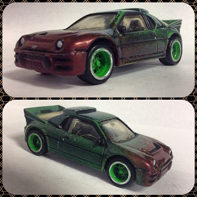 hot wheels ford rs200